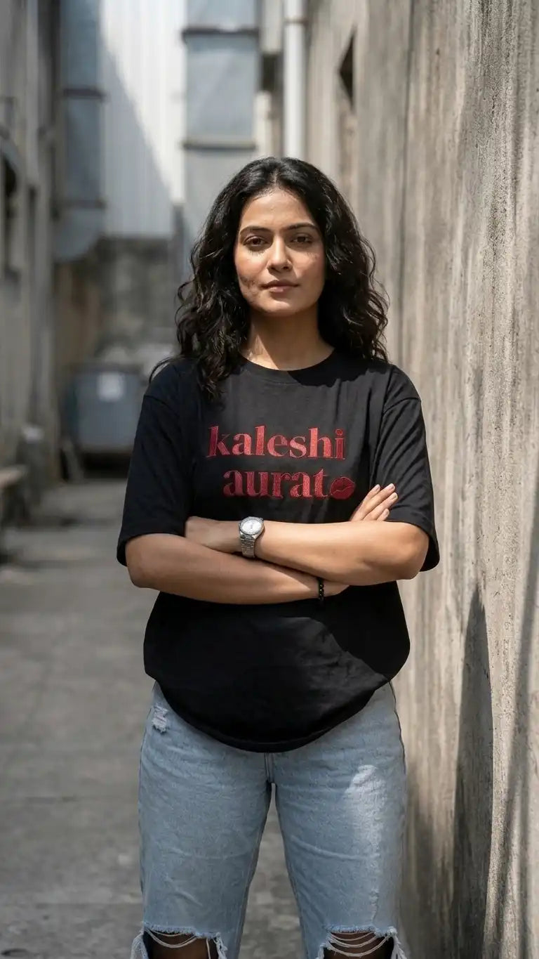 Kaleshi aurat Rhy T-shirt