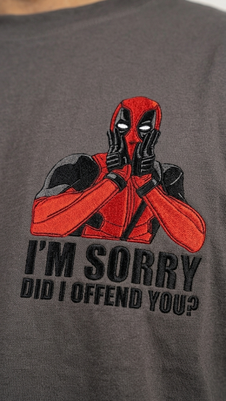 Deadpool Did i offend you Rhy T-shirt