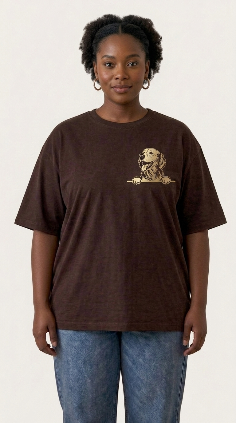 Golden Retriever Rhy T-shirt