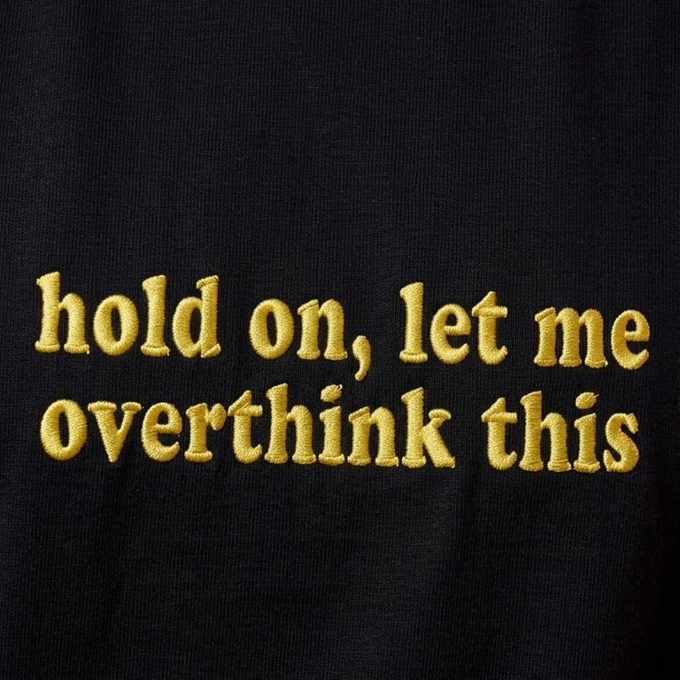 Hold On, Let Me Overthink This Rhy T-shirt