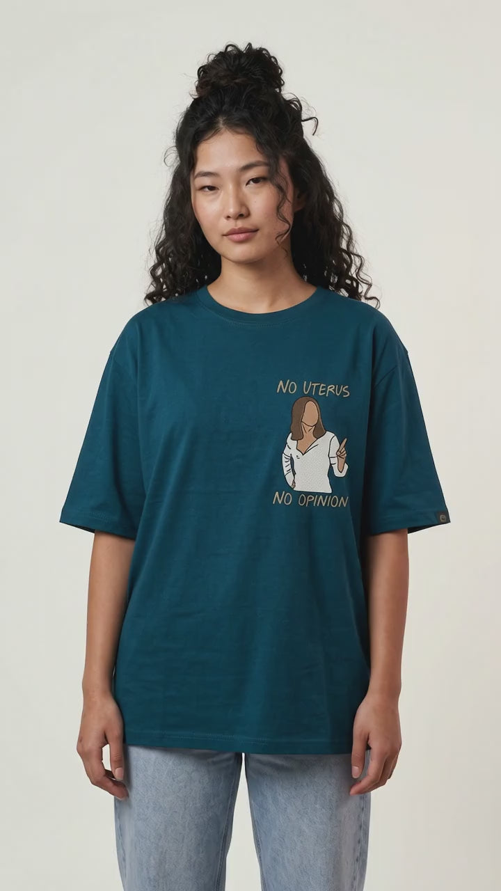 No Uterus No Opinio  Rachel Rhy T-shirt