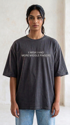 I Wish Had More Middle Fingers Rhy T-shirt