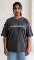 I Wish Had More Middle Fingers Rhy T-shirt