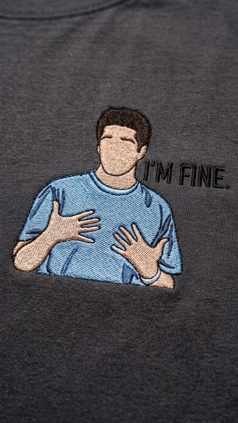 I'm Fine Ross Rhy T-shirt